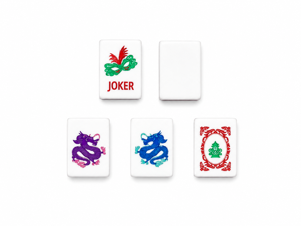 Mahj & Marlowe Pink Sparkle Mahjong Set