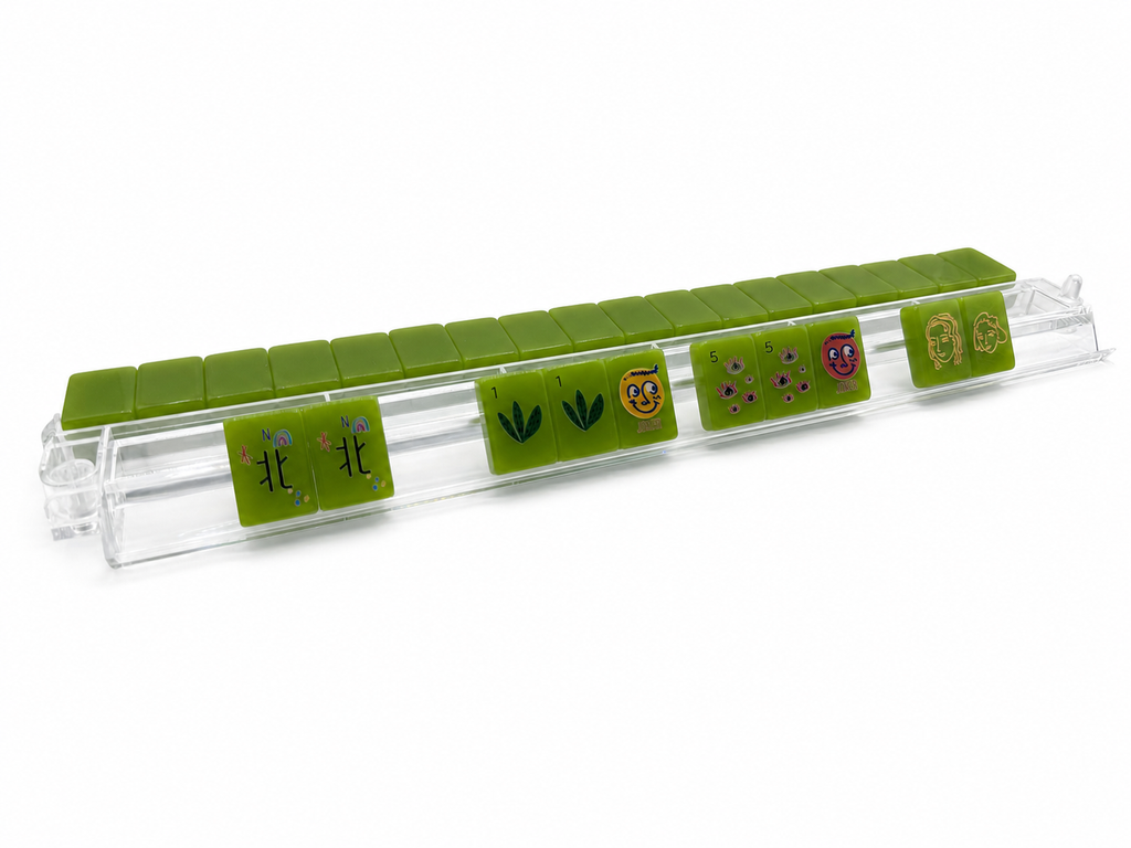 Mahj & Marlowe Visionary Slim Green Mahjong Set