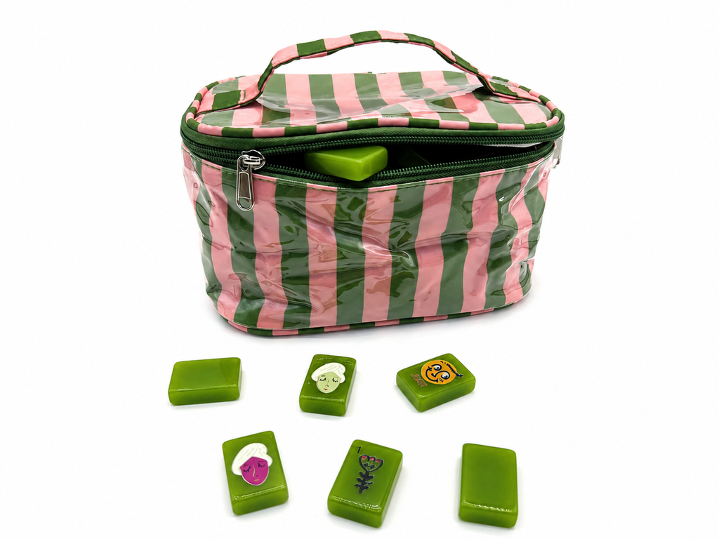 Mahj & Marlowe Visionary Slim Green Mahjong Set