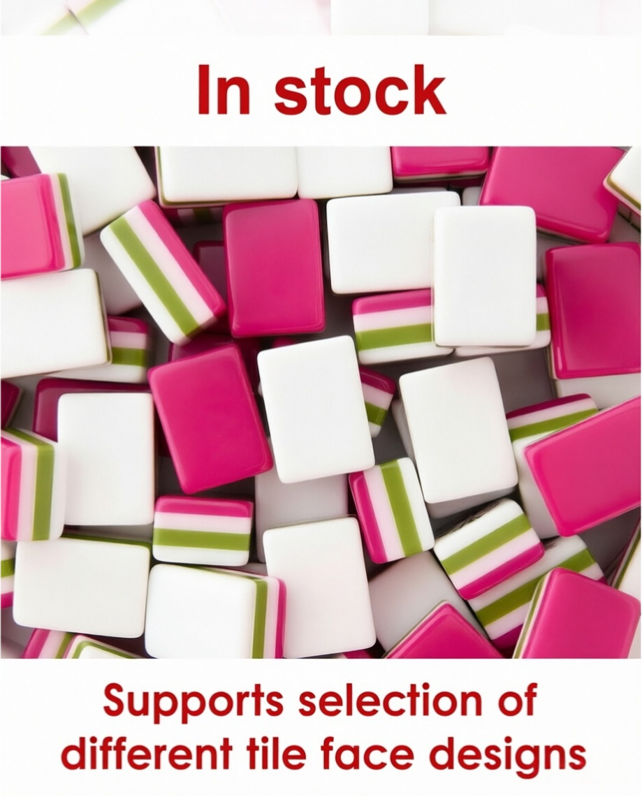 Raspberry Wink Mahjong Set